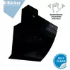 Вытяжка наклонная AH60E-THSL200C BLACK GLASS