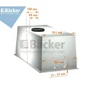 Вытяжка встраиваемая BH64MC-18F12K WHITE